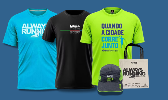 Produtos Oficiais Meia Maratona JF